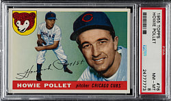 1955 Topps #76 Howie Pollet PSA NM-MT 8