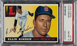 1955 Topps #115 Ellis Kinder PSA NM-MT 8
