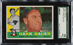 1960 Topps #262 Hank Bauer SGC MINT 96