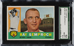1960 Topps #286 Ray Semproch SGC NM/MT+ 92