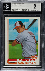 1982 Topps Traded #98T Cal Ripken Jr. Rookie BGS MINT 9