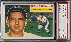 1956 Topps #187 Early Wynn PSA NM-MT 8