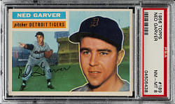 1956 Topps #189 Ned Garver PSA NM-MT 8