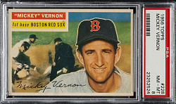 1956 Topps #228 Mickey Vernon PSA NM-MT 8