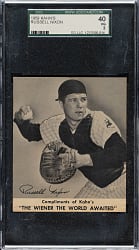 1959 Kahn's Wieners Russell Nixon SGC VG 40