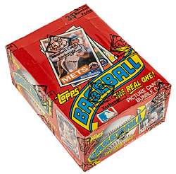 1985 Topps Unopened Wax Box (36 Packs) - BBCE