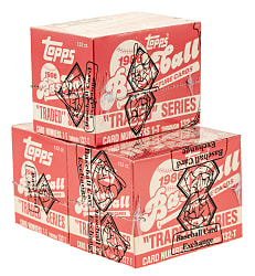 1986 Topps Traded Unopened Factory Set Trio - BBCE - Tape Intact!