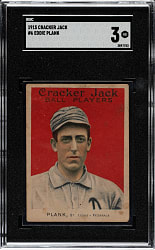 1915 E145 Cracker Jack #6 Eddie Plank SGC VG 3