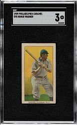 1909 E95 Philadelphia Caramel Honus Wagner SGC VG 3
