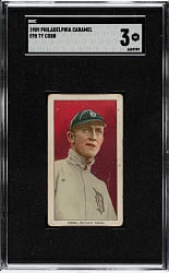 1909 E95 Philadelphia Caramel Ty Cobb SGC VG 3