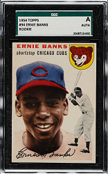 1954 Topps #94 Ernie Banks Rookie SGC Authentic