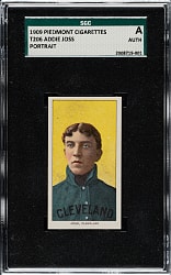 1909-1911 T206 White Border Addie Joss Portrait SGC Authentic