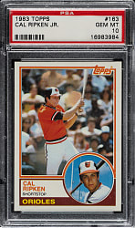 1983 Topps #163 Cal Ripken Jr. PSA GEM MINT 10