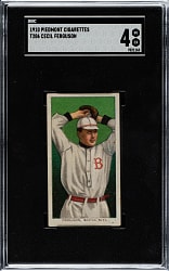 1909-1911 T206 White Border Cecil Ferguson SGC VG/EX 4