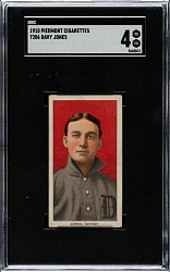 1909-1911 T206 White Border Davy Jones SGC VG/EX 4