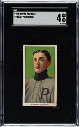 1909-1911 T206 White Border Izzy Hoffman SGC VG/EX 4