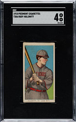 1909-1911 T206 White Border Rudy Hulswitt SGC VG/EX 4