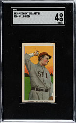 1909-1911 T206 White Border Bill Dineen SGC VG/EX 4
