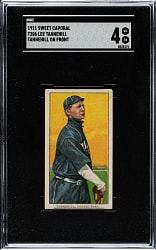1909-1911 T206 White Border Lee Tannehill (L. Tannehill On Front) SGC VG/EX 4