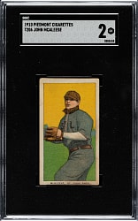 1909-1911 T206 White Border John McAleese SGC GOOD 2