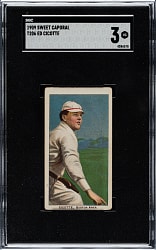 1909-1911 T206 White Border Ed Cicotte SGC VG 3