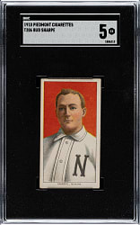 1909-1911 T206 White Border Bud Sharpe SGC EX 5