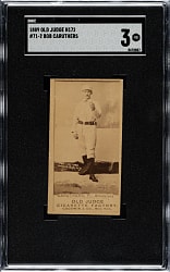 1889 N172 Old Judge Bob Caruthers SGC VG 3