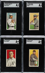 1909-1911 T206 White Border SGC Authentic Collection (17)