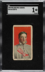 1909 E95 Philadelphia Caramel Ed Cicotte SGC POOR 1