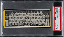 1951 Topps Teams Cincinnati Reds Undated PSA EX-MT 6