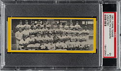 1951 Topps Teams Brooklyn Dodgers Undated PSA EX 5