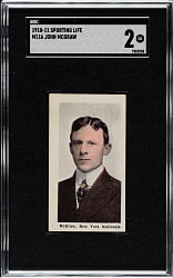 1910-1911 M116 Sporting Life John McGraw SGC GOOD 2