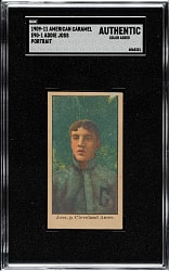 1909-1911 E90-1 American Caramel Addie Joss Portrait SGC Authentic