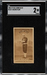 1887 N172 Old Judge Silver Flint SGC GOOD 2