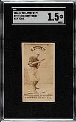 1887 N172 Old Judge Mike Mattimore SGC FAIR 1.5