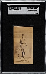 1889 N172 Old Judge Frank Dwyer SGC Authentic