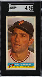 1959 Bazooka Jim Davenport Short Print SGC VG/EX+ 4.5