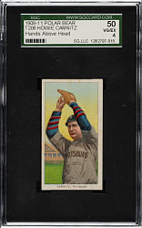 1909-1911 T206 White Border Howie Camnitz Hands Above Head SGC VG/EX 50 - Polar Bear Back
