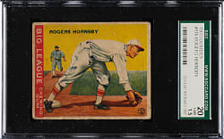 1933 R319 Goudey #119 Rogers Hornsby SGC FAIR 20
