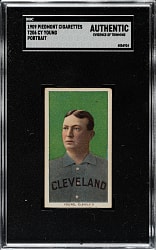 1909-1911 T206 White Border Cy Young Portrait SGC Authentic