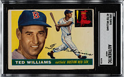 1955 Topps #2 Ted Williams SGC Authentic