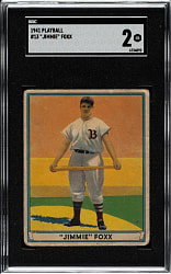 1941 R336 Play Ball #13 Jimmie Foxx SGC GOOD 2
