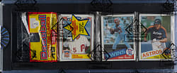 1985 Topps Unopened Rack Pack - Kirby Puckett Rookie on Top - BBCE