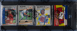 1989 Fleer Unopened Rack Pack - Ken Griffey Jr. Rookie on Top - BBCE