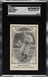 1922 W573 Bob O'Farrell SGC Authentic