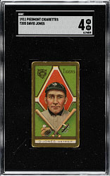 1911 T205 Gold Border Davy Jones SGC VG/EX 4