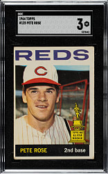 1964 Topps #125 Pete Rose SGC VG 3
