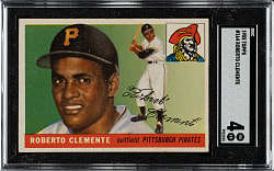 1955 Topps #164 Roberto Clemente Rookie SGC VG/EX 4