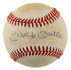 Mickey Mantle Single-Signed Baseball PSA/DNA NM-MT+ 8.5