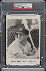 1962-1965 Jay Publishing Picture Packs Type 2 Mickey Mantle Batting One Ear Showing PSA VG-EX 4